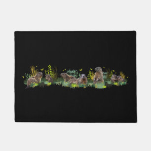 Tapete Marmot Meadow Door Mat (Preto)