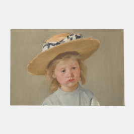 Tapete Mary Cassatt - Criança com chapéu de palha