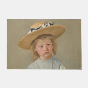 Tapete Mary Cassatt - Criança com chapéu de palha