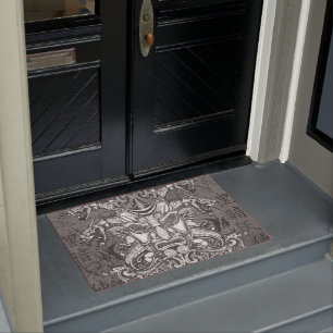 Tapete Máscara de samurai Door Mat