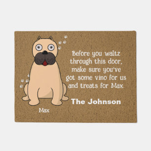 Tapete Mastiff Dog Door Mat