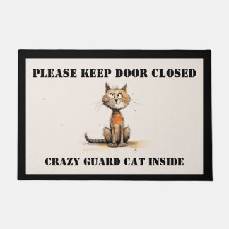 Tapete Mat Louco de Porta de Gato