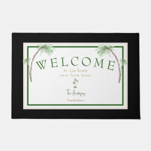 Tapete Matriz de Árvore Tropical de Palm Beach