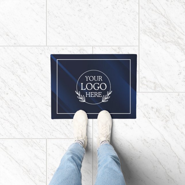 Tapete Matriz de boas-vindas da empresa personalizada com (Interior)
