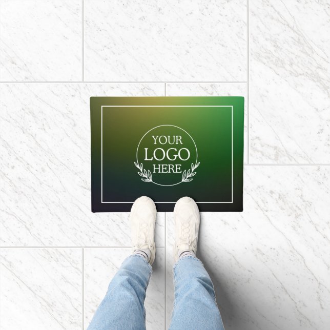 Tapete Matriz de boas-vindas da empresa personalizada com (Interior)