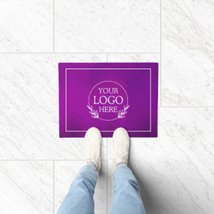Tapete Matriz de boas-vindas da empresa personalizada com