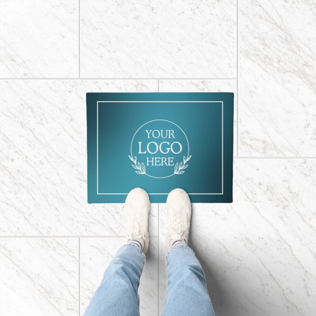 Tapete Matriz de boas-vindas da empresa personalizada com (Interior)