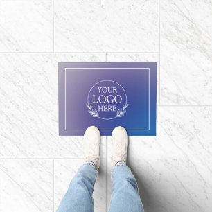 Tapete Matriz de boas-vindas da empresa personalizada com