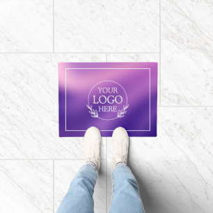 Tapete Matriz de boas-vindas da empresa personalizada com