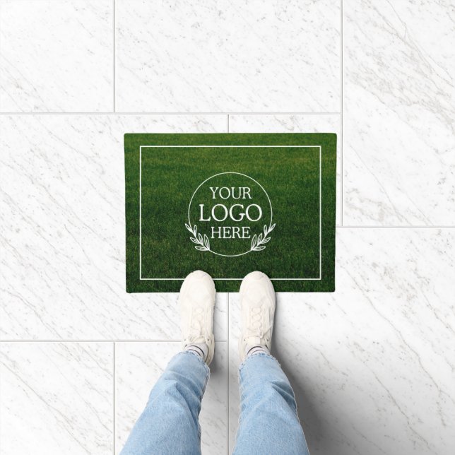 Tapete Matriz de boas-vindas da empresa personalizada com (Interior)