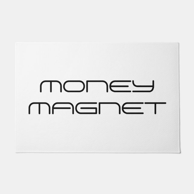 Tapete Matriz de Boas-vindas do Money Magnet (Frente)
