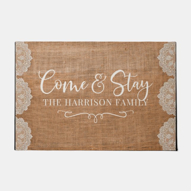 Tapete Matriz de porta de fazenda (Frente)