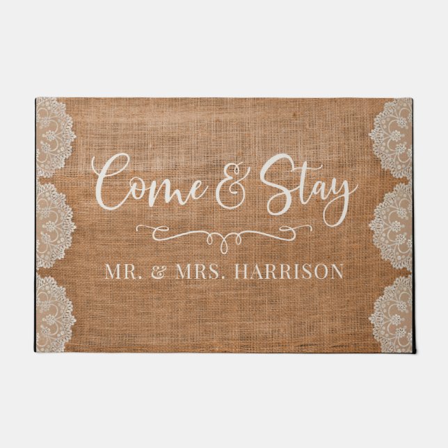 Tapete Matriz de porta de fazenda (Frente)