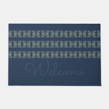 Matriz de porta personalizada em Blues