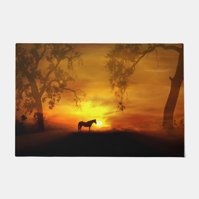 Tapete Matriz de Portas do Sudoeste bonito (Frente)