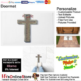 Tapete Matriz entre portas com fundo branco