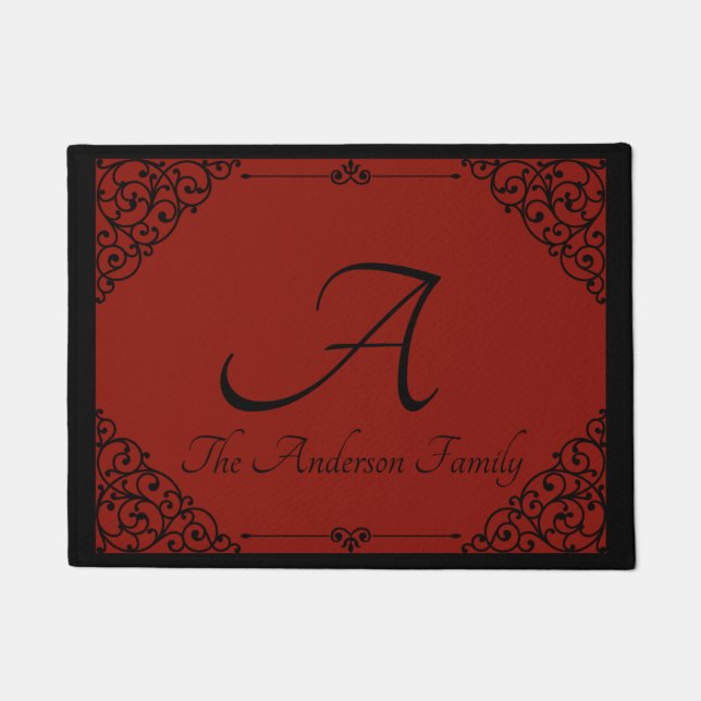 Tapete Matriz Personalizada de Porta Alterável Personaliz (Frente)