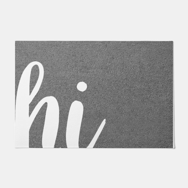 Tapete Mats Domésticos Casos Únicos de Boas-vindas Matriz (Frente)