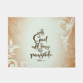 Tapete Matthew 19:26 com Deus Todas as Coisas são Possíve
