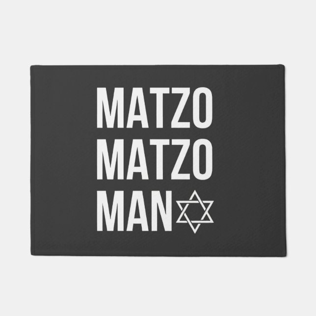 Tapete Matzo Matzo Man Jewish Hanukkah (Frente)