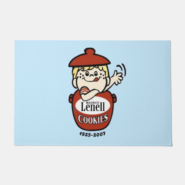 Tapete Maurice Lenell Cookies, Chicago, IL Doormat (Frente)