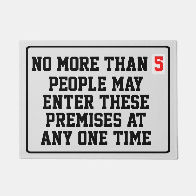 Tapete Máximo de Ocupação Editável (Frente)