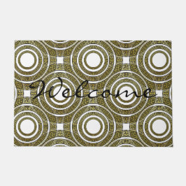 Tapete Medidor-Chave Grego em Simetria Geométrica Artdeco