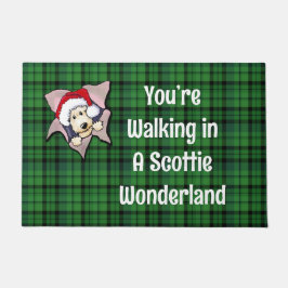 Tapete Meia de Natal Scottie BLAST