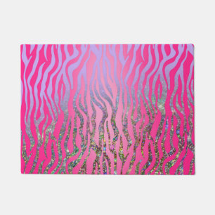 Tapete Meio Brilho Impressão Tigre Rosa