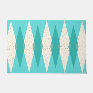 Tapete Meio século Moderno Argyle Door Mat