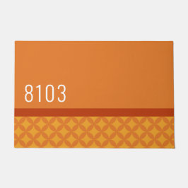 Tapete Meio século moderno endereço residencial dos Anos 