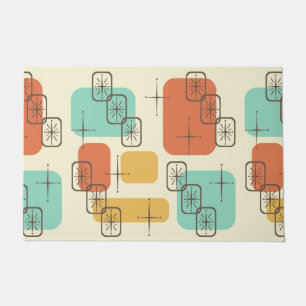 Tapete Meio século Moderno Sputnik Multicolor 1