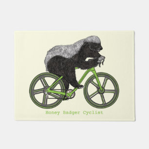 Tapete Mel Badger Ciclando Engraçado Badass Humor