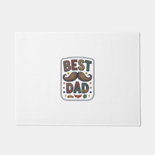 Tapete Melhor Design de Pai Bigode Vintage Vector Pai_1