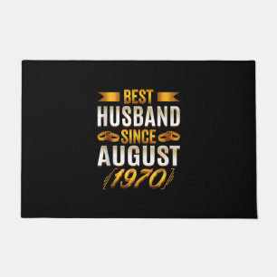 Tapete Melhor Marido Desde agosto de 1970 - Engraçado 50º