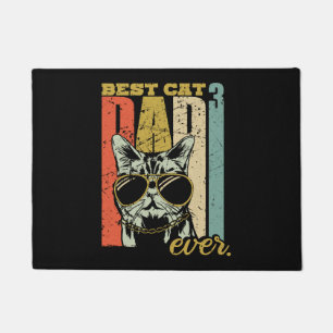 Tapete Melhor Pai de Gato de três gatos pai triplo de gat