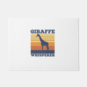 Tapete Men Giraffe Whisperer Retro African Animal Vintage