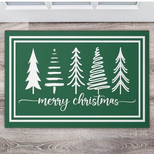 Tapete Merry Christmas Cute Christmas Tree (Criador carregado)