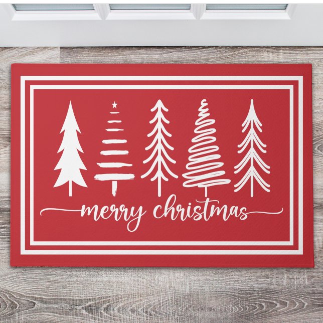 Tapete Merry Christmas Cute Christmas Tree (Criador carregado)