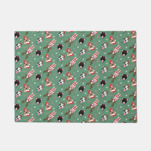 Tapete Merry Christmas Pit Bull Cães