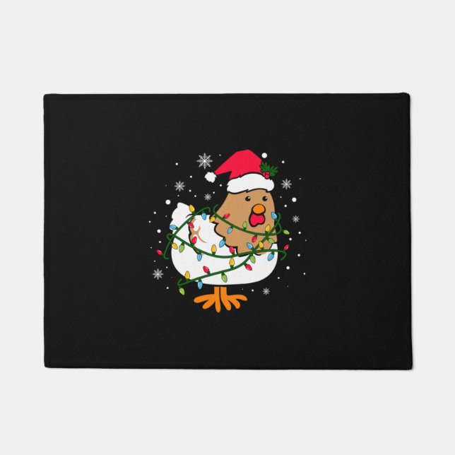 Tapete Merry Xmas Chicken (Frente)