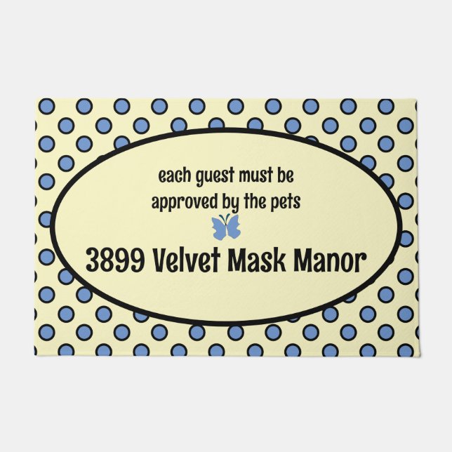 Tapete Meu endereço em um poeta amigável (Frente)