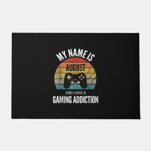 Tapete Meu Nome É August E Eu Tenho Uma Adição De Jogos