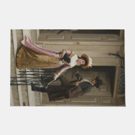 Tapete Meu vizinho de porta próxima (Casal flertando) (Be