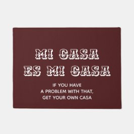 Tapete Mi Casa es Mi Casa - Mat de Boas-vindas
