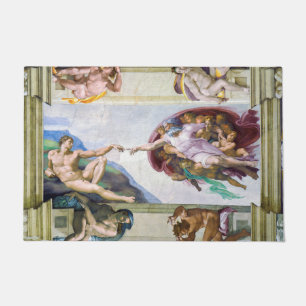 Tapete Michelangelo - Criação de Adão, Capela Sistina