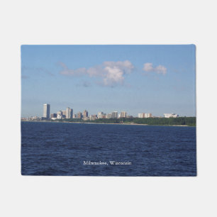 Tapete Milwaukee Skyline door Mat