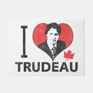 Tapete Mim coração Trudeau