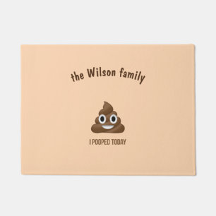 Tapete Mim Emoticon hoje de sorriso de Pooped Poo