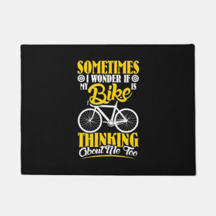 Tapete Minha Bicicleta Pensando Em Mim